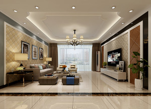 207平米現代簡約風住宅 邯鄲齊裝網裝修效果圖賞析